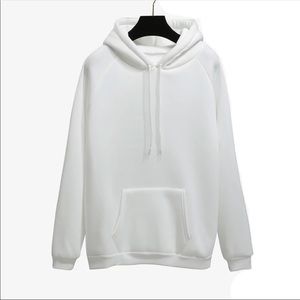 White Pullover Hoodies